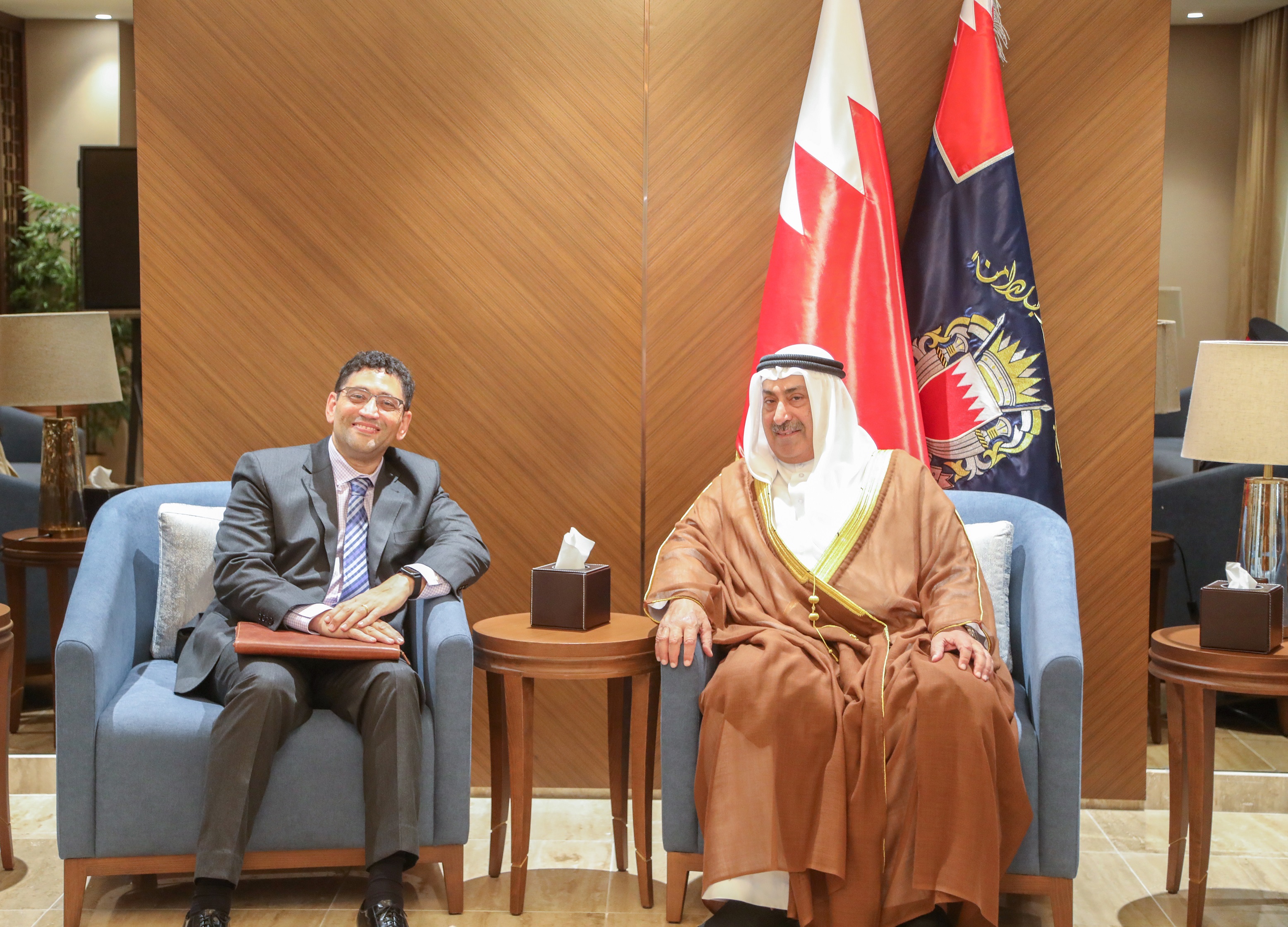 وكيل وزارة الداخلية يستقبل نائب سفير الولايات المتحدة الأمريكية لدى المملكة<